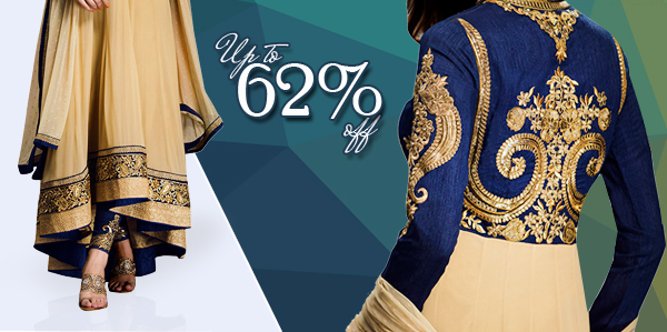 Designer Salwar Suit - Up to 62 % Off